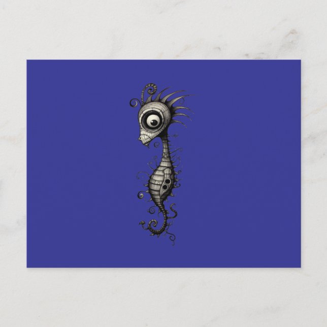seahorse postcard (Front)