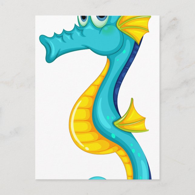 Seahorse Postcard (Front)