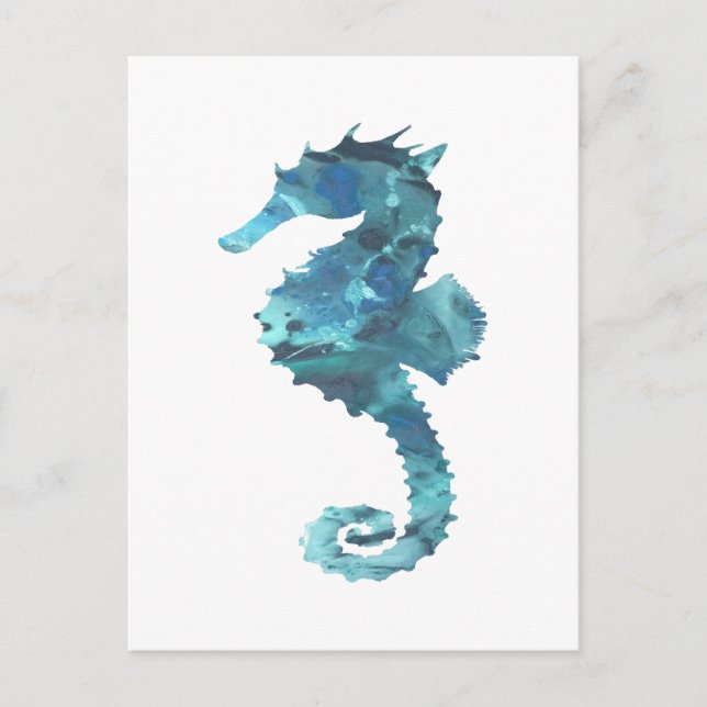 Seahorse Postcard (Front)