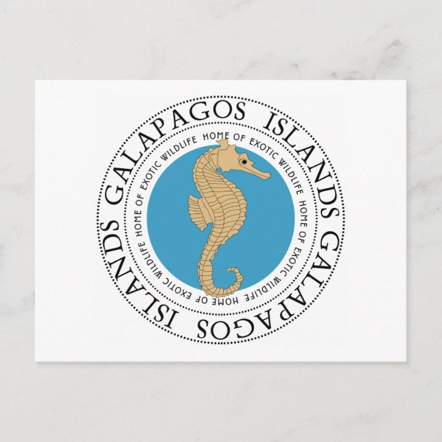 Seahorse Postcard (Front)