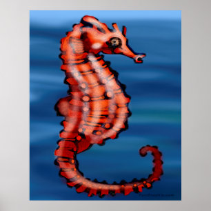 Seahorse Poster