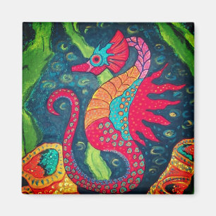 Seahorse Refrigerator Magnet