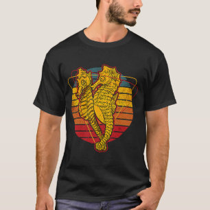 Seahorse Sea Horse Ocean Animal Colourful T-Shirt