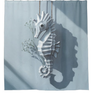 Seahorse Shower Curtain