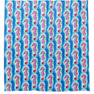Seahorse Shower Curtain