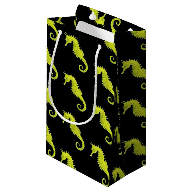 Seahorse Small Gift Bag (Front Angled)