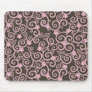 Seahorse Swirl Mousepad