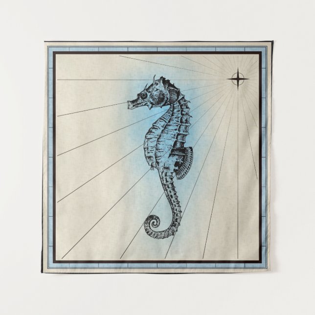 Seahorse Tapestry (Front)