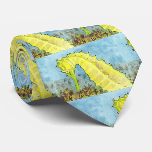 Seahorse Tie (Rolled)
