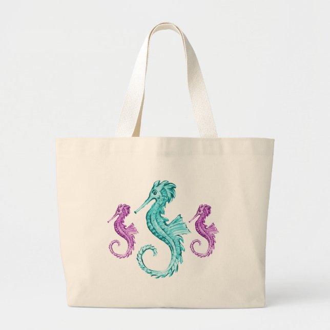 Seahorse tote (Front)