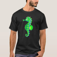 Seahorse Underwater Creature Deep Blue Sea Coral R