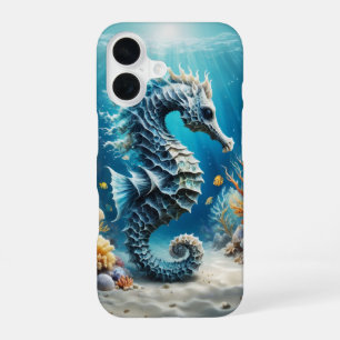 Seahorse underwater iPhone 16 case