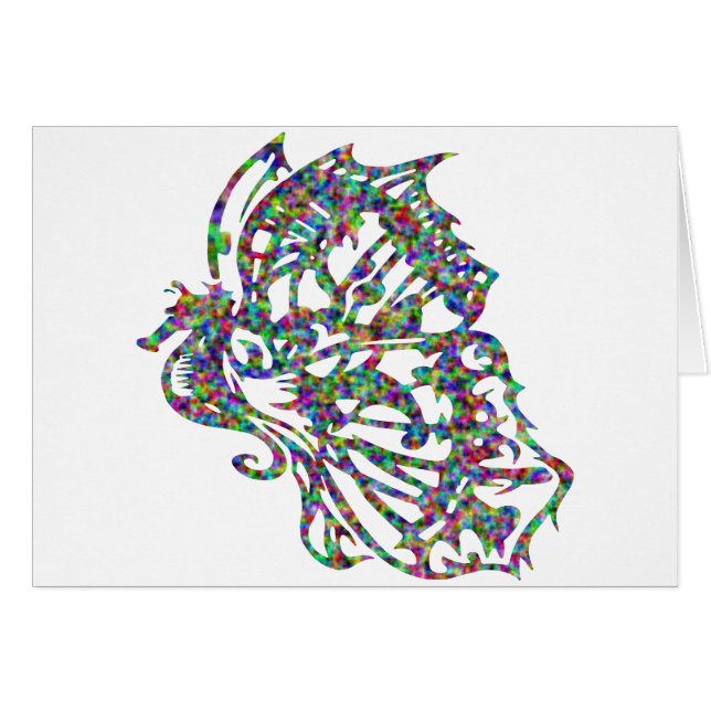 Seahorse w/ Butterfly Wings (Front Horizontal)