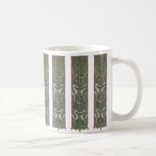 Seahorses and Seaweed, Vintage Art Nouveau Coffee Mug