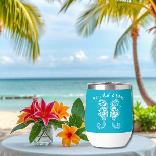Seahorses-Fisherman Core-Hawaiian-Azure