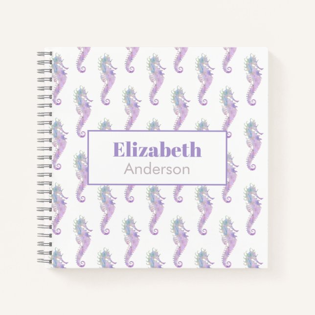 Seahorses Notebook (Front)