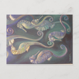 Seahorses Postcard