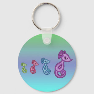 SeaHorsey's3 Key Ring