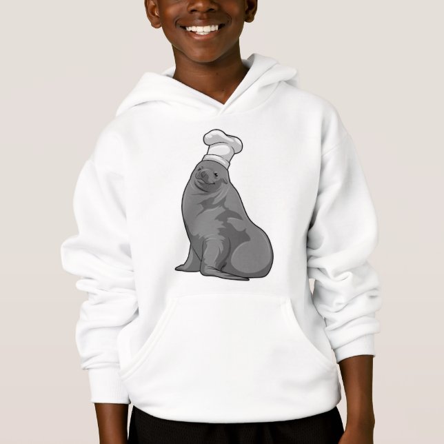 Seal as Cook with Chef hat (Front)