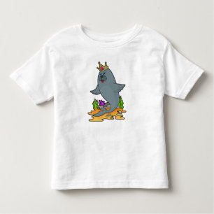 Seal as King with Crown Toddler T-Shirt