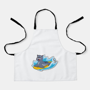 Seal as Surfer with Surfboard Apron