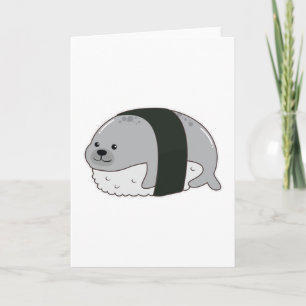 Seal as Sushi Card