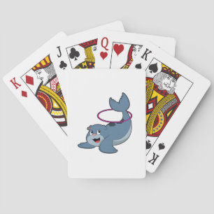 Seal at Fitness with Fitness tires.PNG Playing Cards