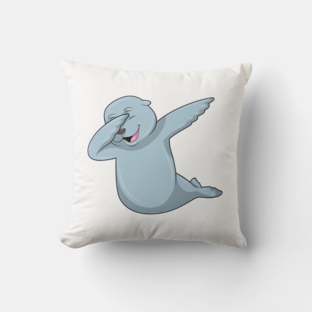 Seal at Hip Hop Dance Dab Cushion (Front)