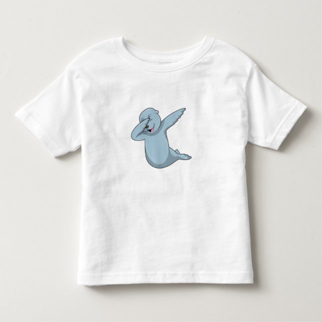 Seal at Hip Hop Dance Dab Toddler T-Shirt (Front)