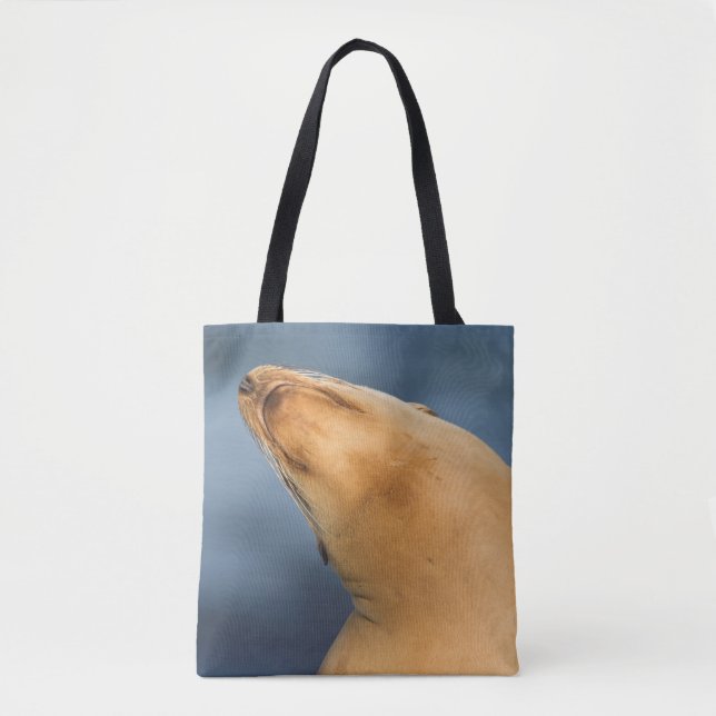 Seal at the Beach Tote Bag (Front)