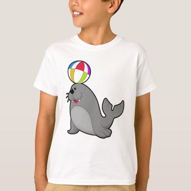 Seal at Water sports with Water polo (Front)