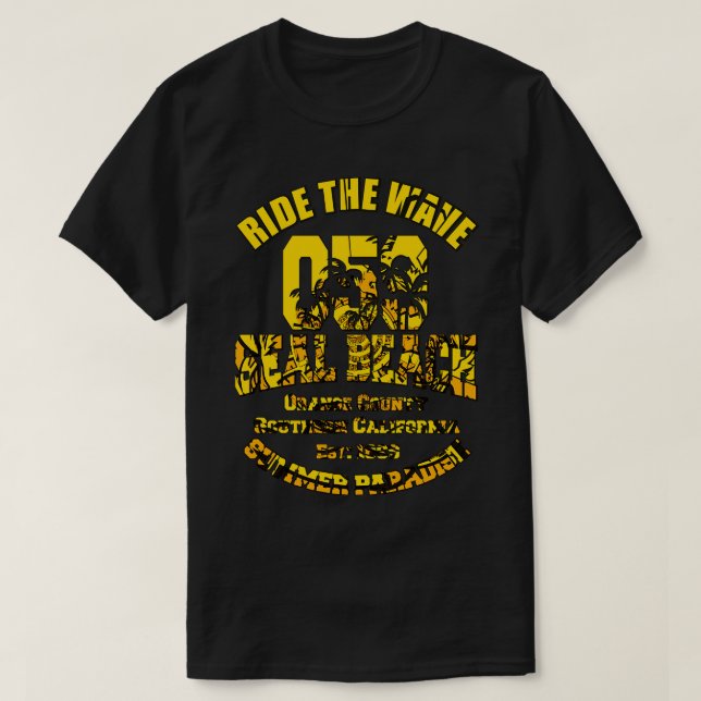 Seal Beach Orange County California USA T-Shirt (Design Front)