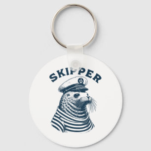 Seal Captain Key Ring