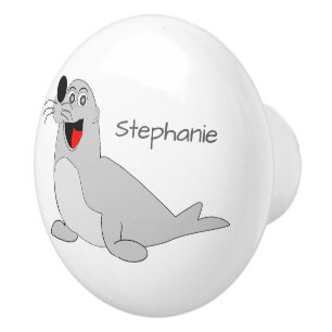 Seal Design Personalised Ceramic Knob