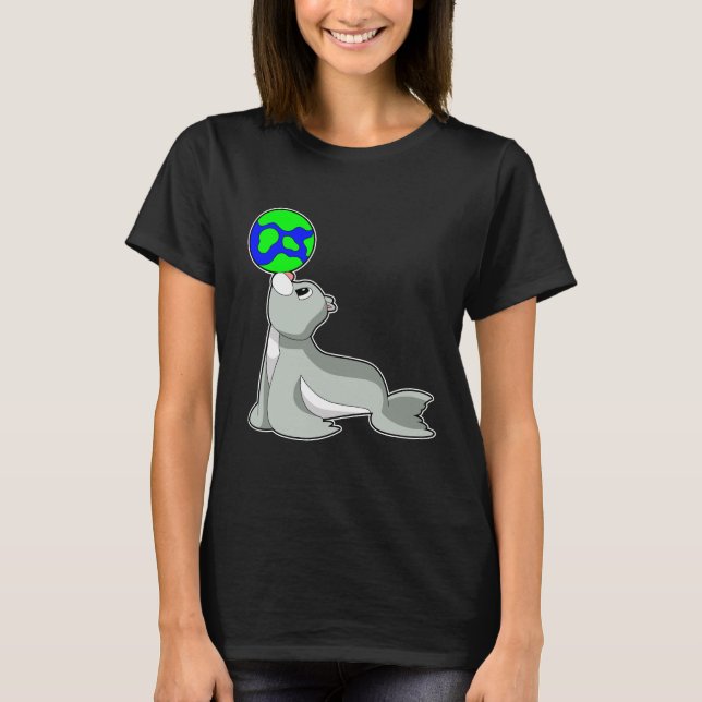 Seal Earth T-Shirt (Front)