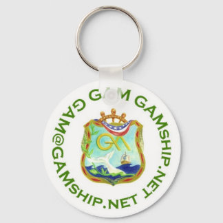 seal green key ring