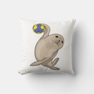 Seal Handball player Handball Cushion