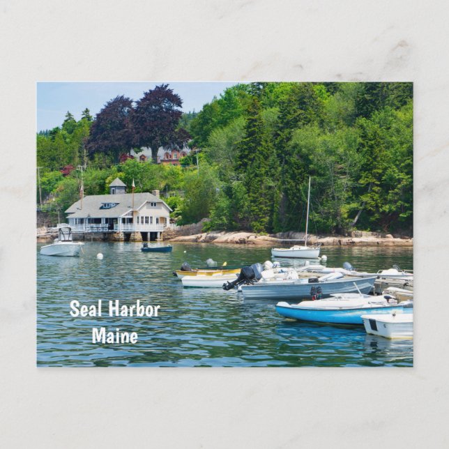 Seal Harbour in Maine Postcard (Front)