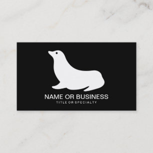 seal icon business card