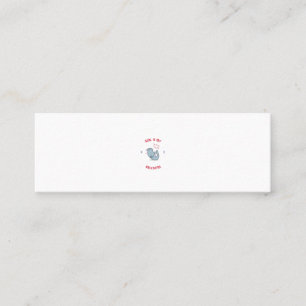 Seal is my valentine calling card