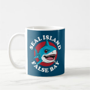 Seal Island False Bay - Scuba Diving With Sharks Coffee Mug