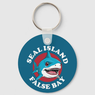 Seal Island False Bay - Scuba Diving With Sharks Key Ring