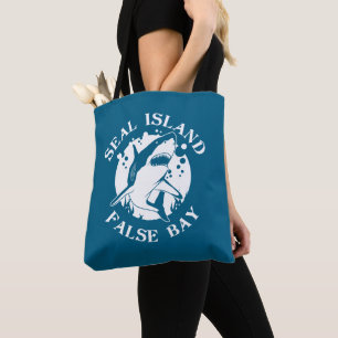 Seal Island False Bay - Scuba Diving With Sharks Tote Bag
