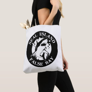 Seal Island False Bay - Scuba Diving With Sharks Tote Bag