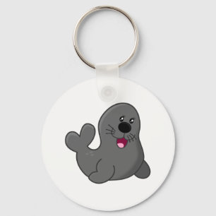 Seal Key Ring