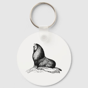Seal Key Ring
