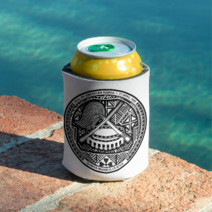 Seal of American Samoa Can Cooler