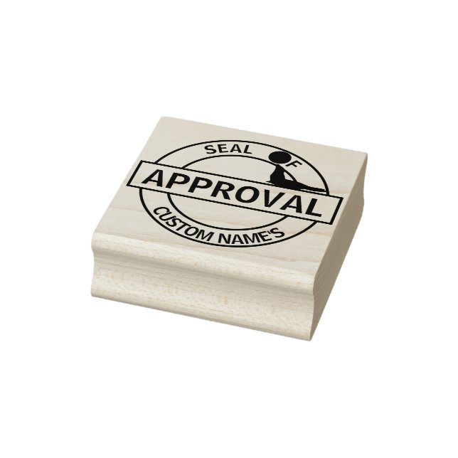 Seal of Approval Rubber Stamp (Stamp)
