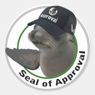 Seal of approval sticker