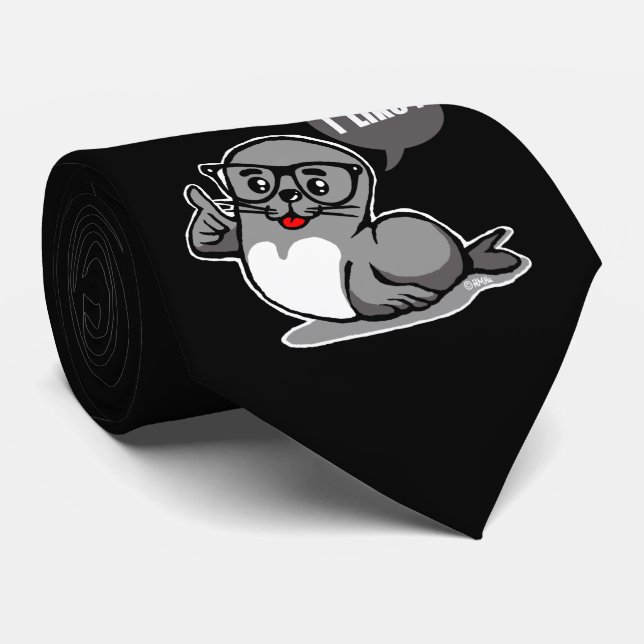 Seal of approval tie (Rolled)